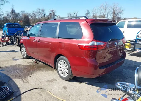 2015 Toyota Sienna Xle 7 Passenger from USA, damaged, VIN 5TDDK3DC0FS104012